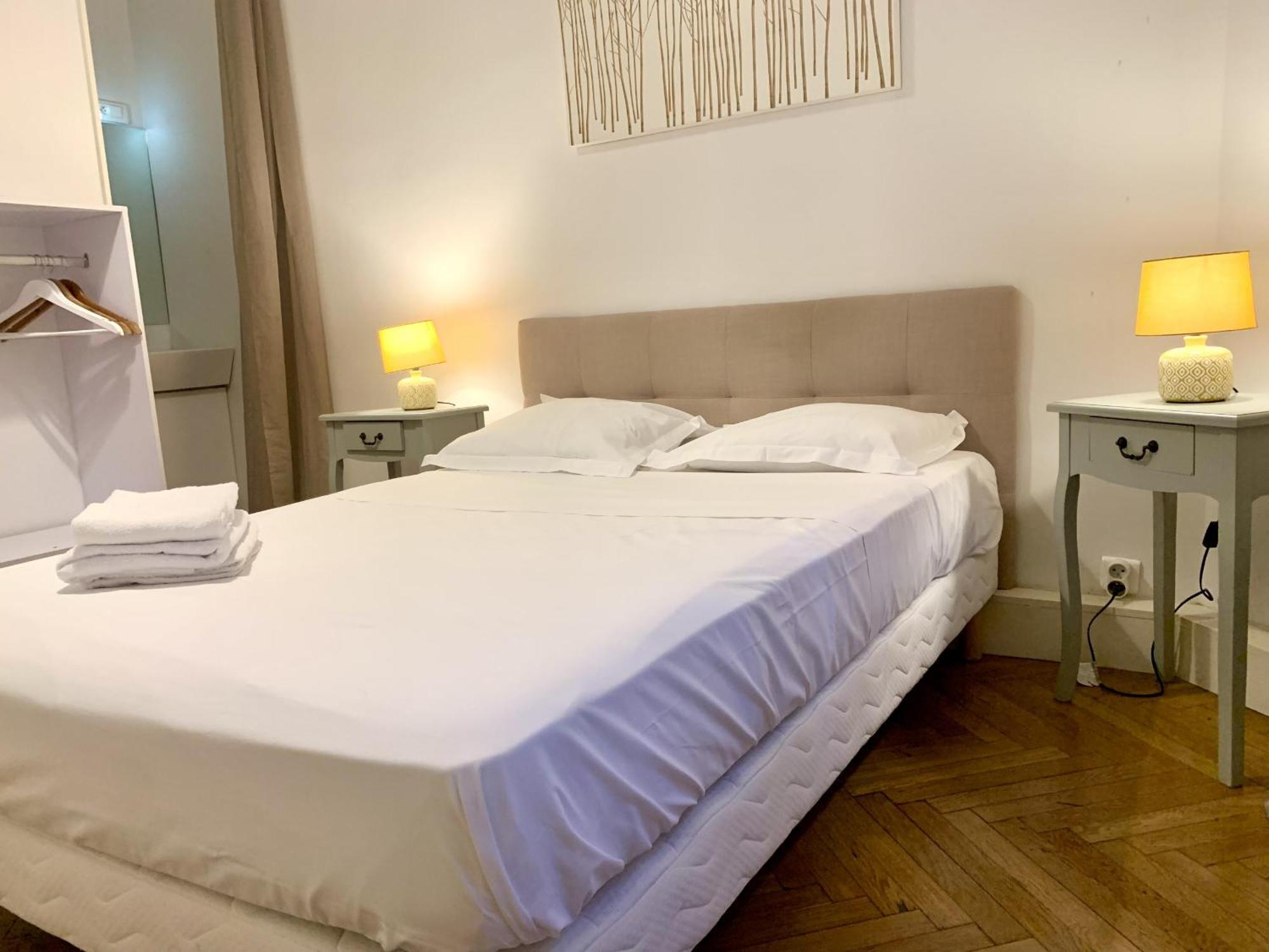 Aparthotel Riviera - 2 Minutes De La Plage - Exceptionnel 2 Chambres Ac - Balcon Meyerbeer 1 Nice Buitenkant foto