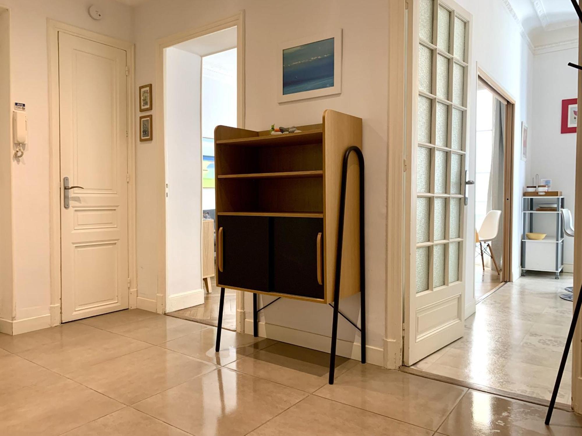 Aparthotel Riviera - 2 Minutes De La Plage - Exceptionnel 2 Chambres Ac - Balcon Meyerbeer 1 Nice Buitenkant foto